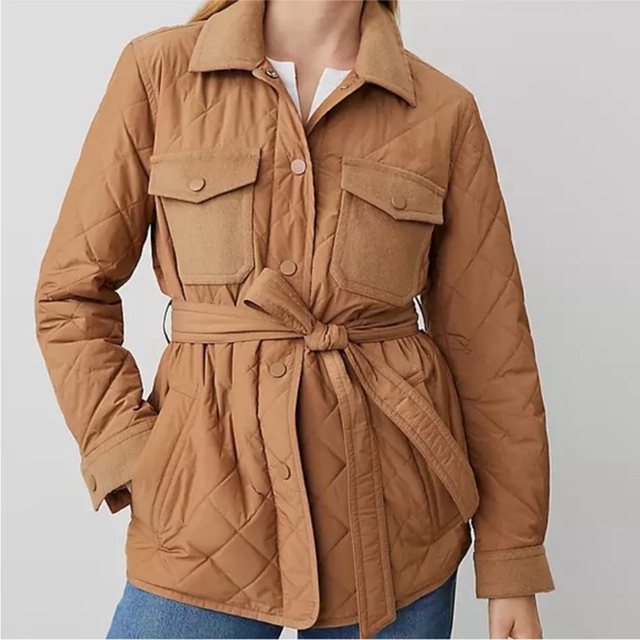 Ann Taylor Jackets & Blazers - Ann Taylor Weekend quilted jacket